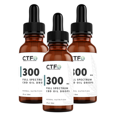 Full Spectrum CBD Oil Drops 300mg 3-Pack