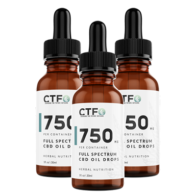 Full Spectrum CBD Oil Drops 750mg 3-Pack