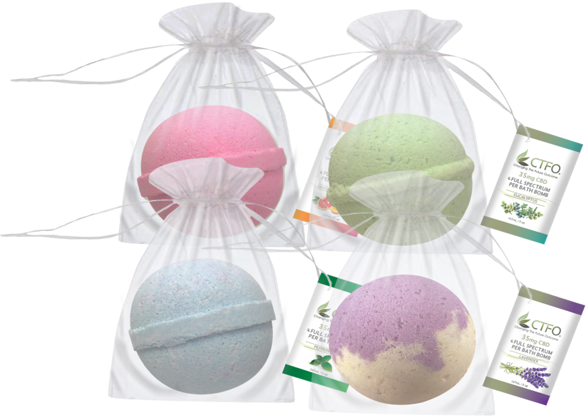 CBD Bath Bomb Combo Pack