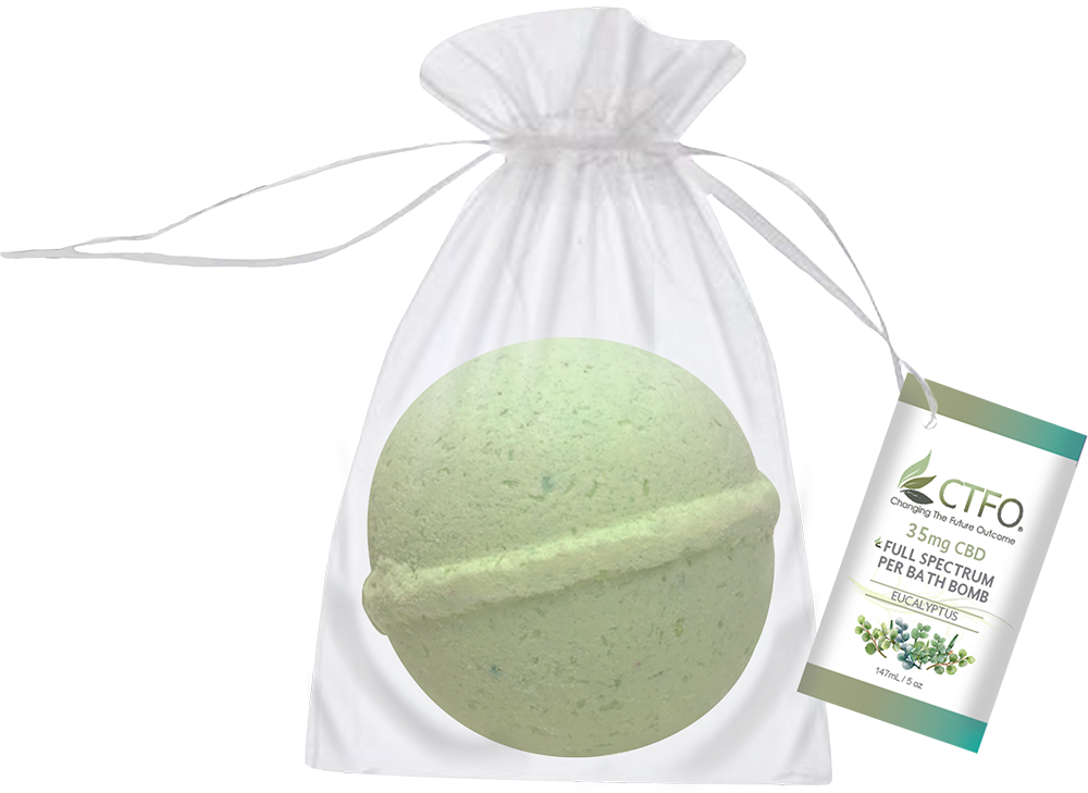 CBD Bath Bomb - Eucalyptus