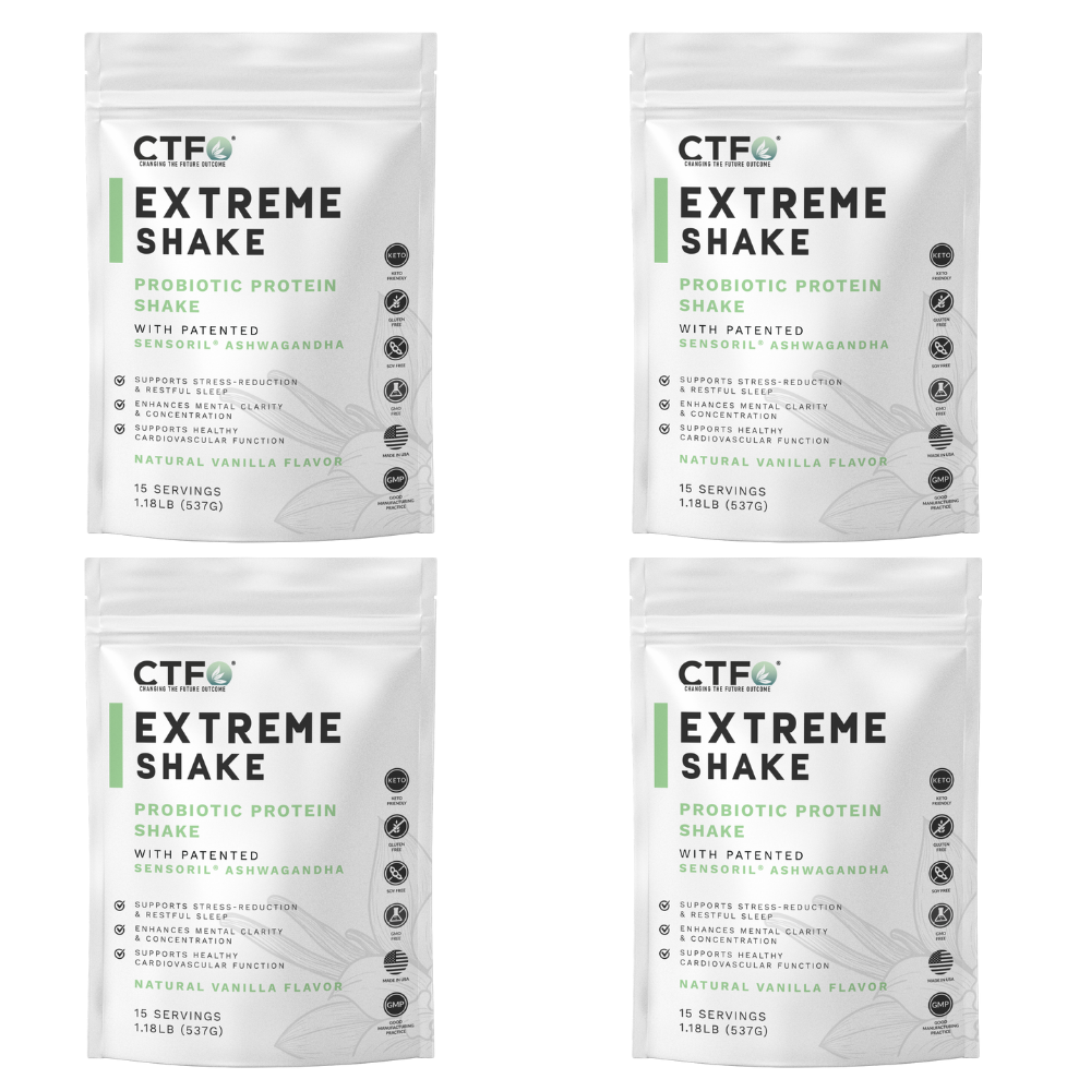 ExtremeShake 4 Pack - Vanilla