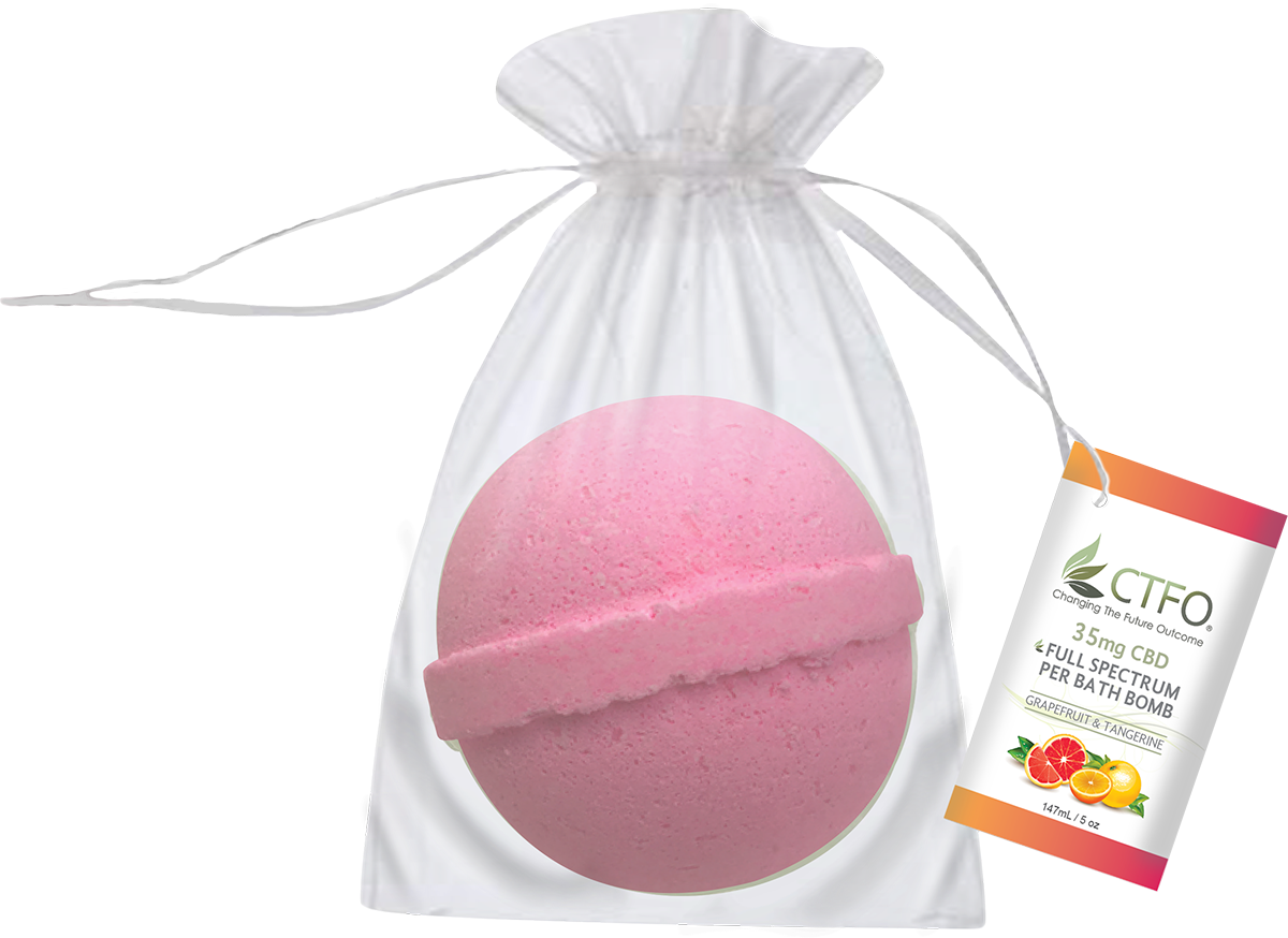 CBD Bath Bomb - Grapefruit