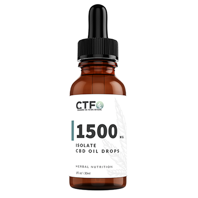 Isolate CBD Oil Drops - 1500mg