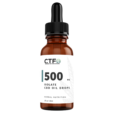 Isolate CBD Oil Drops - 500mg