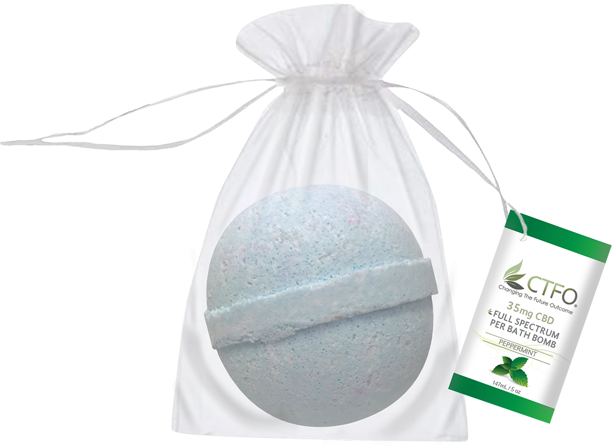 CBD Bath Bomb - Peppermint